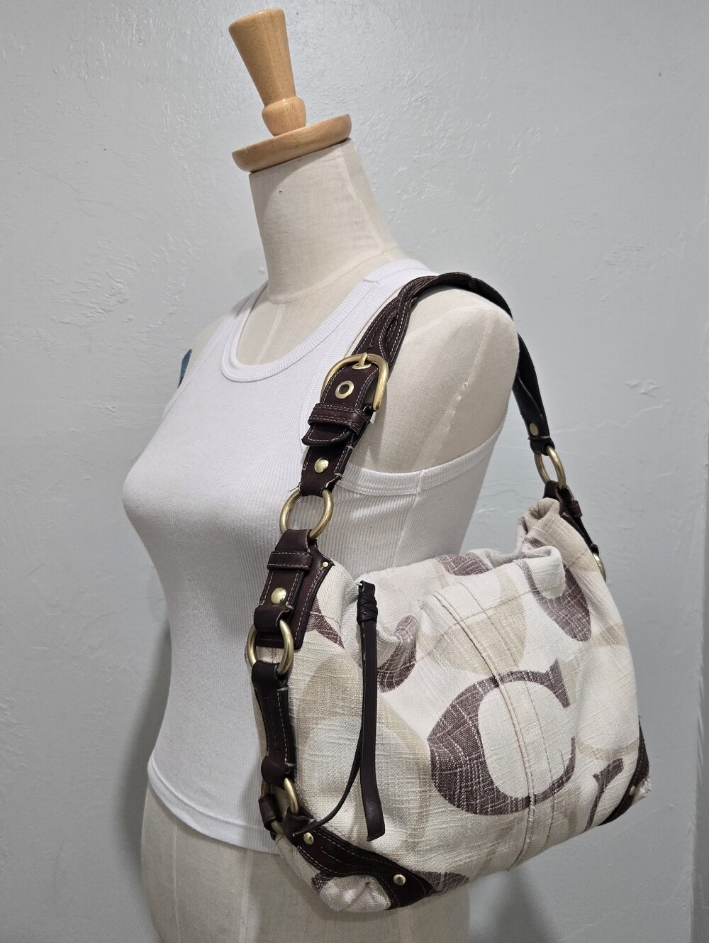 Y2K Coach Carly Hobo